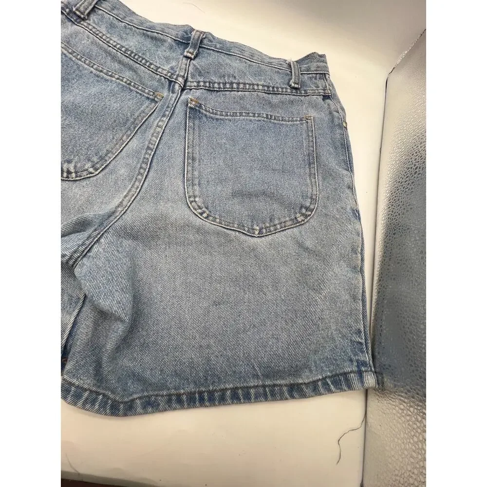 Vintage Arizona Jean Co‎ High Rise Denim Mom Shorts USA Made 11